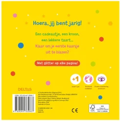 Hoera! 1 Jaar! Kartonboek