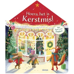 Hoera, het is Kerstmis! Kartonboek