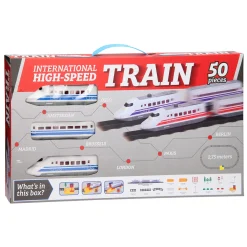 Hogesnelheidstrein Set, 50dlg.