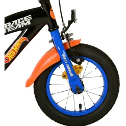 Hot Wheels Fiets - 12 inch - Zwart Oranje Blauw