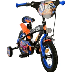 Hot Wheels Fiets - 12 inch - Zwart Oranje Blauw