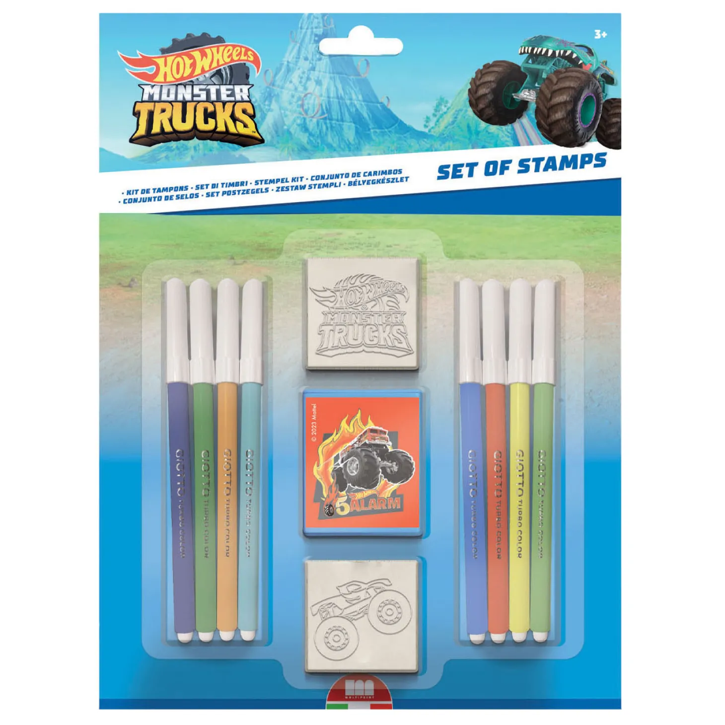 Hot Wheels Stempelset, 11dlg.