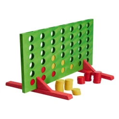 Houten 4 op een Rij Spel