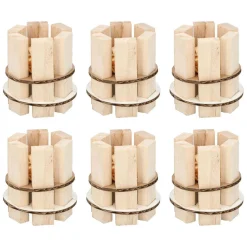 Houten Aanmaakblokjes van Hout, 6-pack
