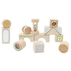 Houten Activeitein Blokken, 14dlg.