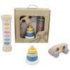Houten Babyspeelgoed Speelset, Set van 3