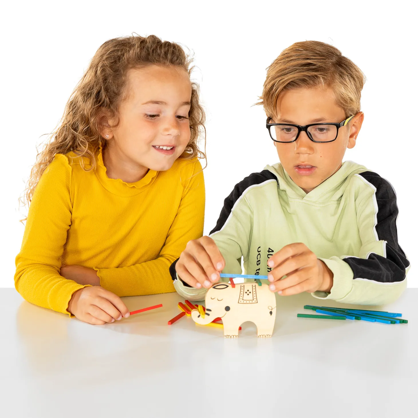 Houten Balans Spel Olifant