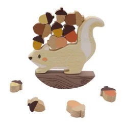 Houten Balansspel Eekhoorn