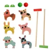 Houten Boerderij Dieren Croquetspel
