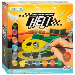 Houten Bouw- en Schilderpakket - Helikopter