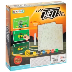 Houten Bouw- en Schilderpakket - Helikopter
