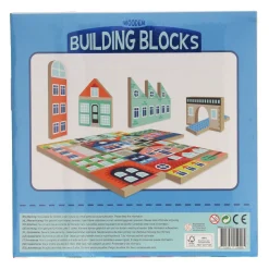 Houten Bouwblokken Stad