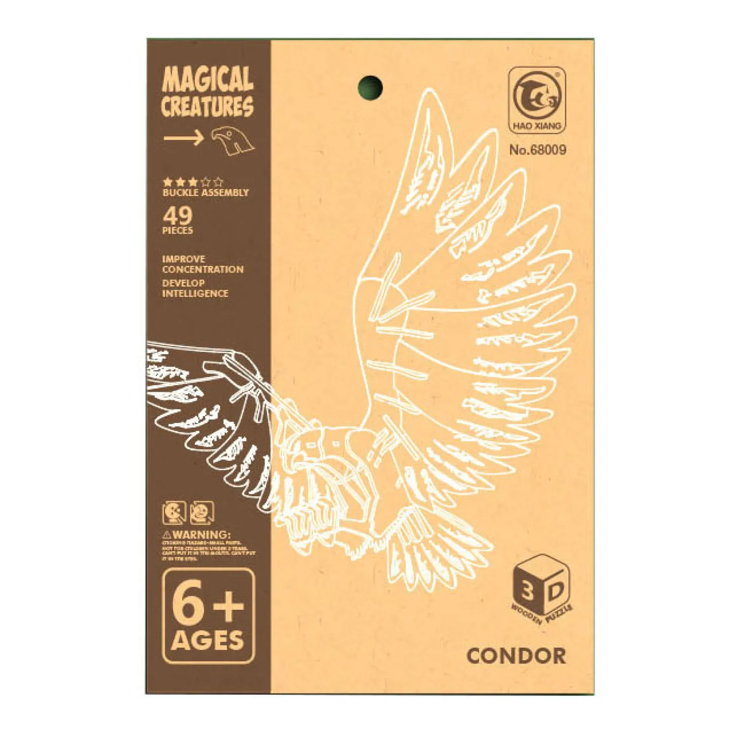 Houten Bouwpakket 3D Adelaar