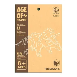 Houten Bouwpakket 3D Triceratops