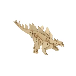Houten Bouwpakket Dino 3D Stegosaurus