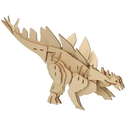 Houten Bouwpakket Dino 3D Stegosaurus
