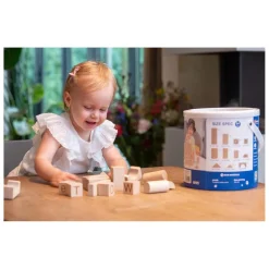 Houten Bouwplankjes Naturel, 84st.