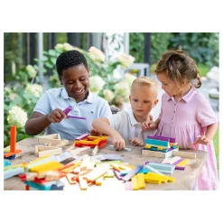 Houten Bouwplankjes, 200st.