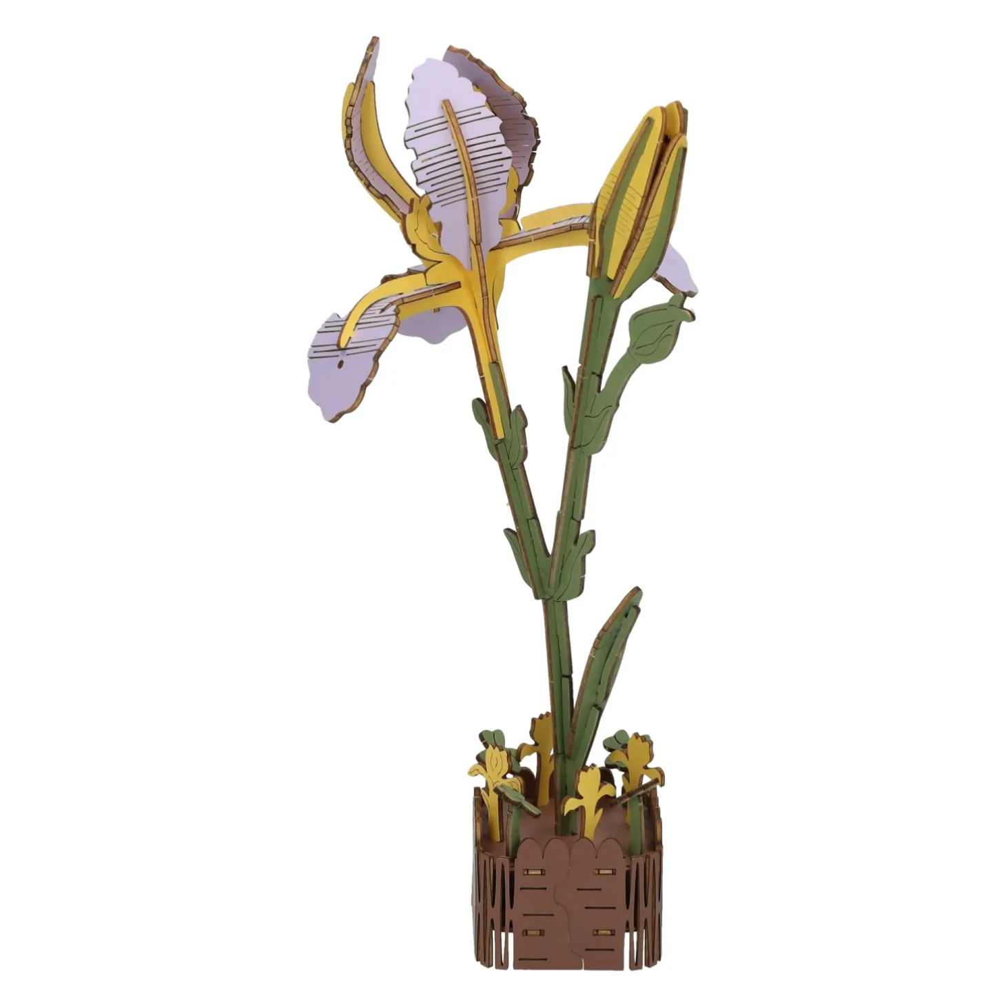 Houten 3D Bouwpakket Iris - 60dlg.