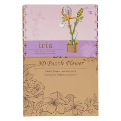 Houten 3D Bouwpakket Iris - 60dlg.