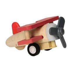 Houten Dubbeldek Vliegtuig