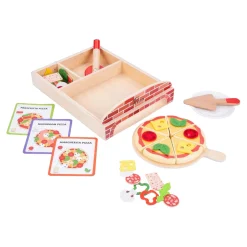 Houten Gourmet Pizza Set, 20dlg