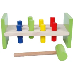 Houten Hamerbank Groen, 10dlg.