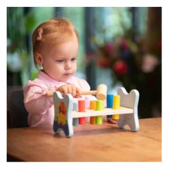 Houten Hamerbank Olifant