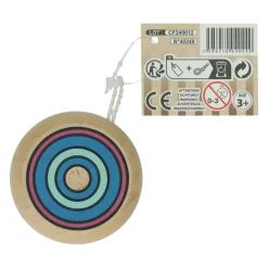 Houten Jojo met Circkels, 5cm