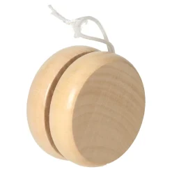 Houten Jojo's in Katoenen Tasje, 24 stuks