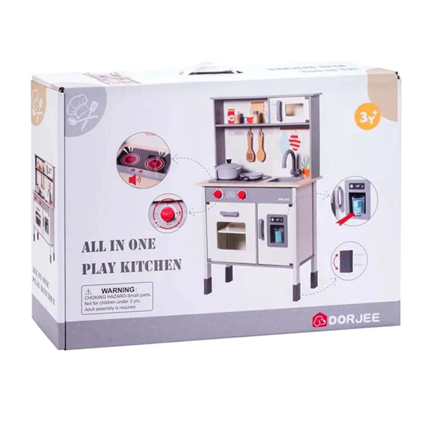 Houten Keukentje met Accessoires