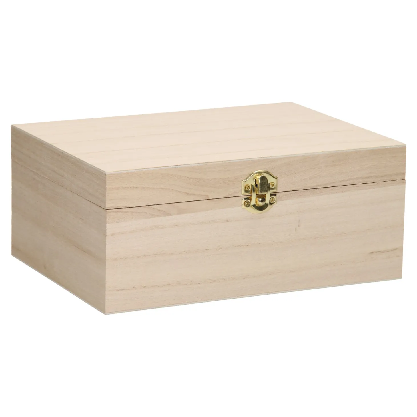 Houten Kist A5 Formaat met Klepdeksel