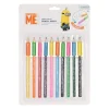 Houten Kleurpotloden Minions met Grip, 10st.