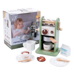 Houten Koffiezetapparaat, 14dlg