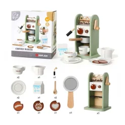 Houten Koffiezetapparaat, 14dlg