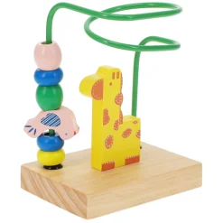 Houten Kralen Doolhof - Giraf