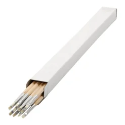 Houten Kwasten nr. 0, Lange Steel, 12st.