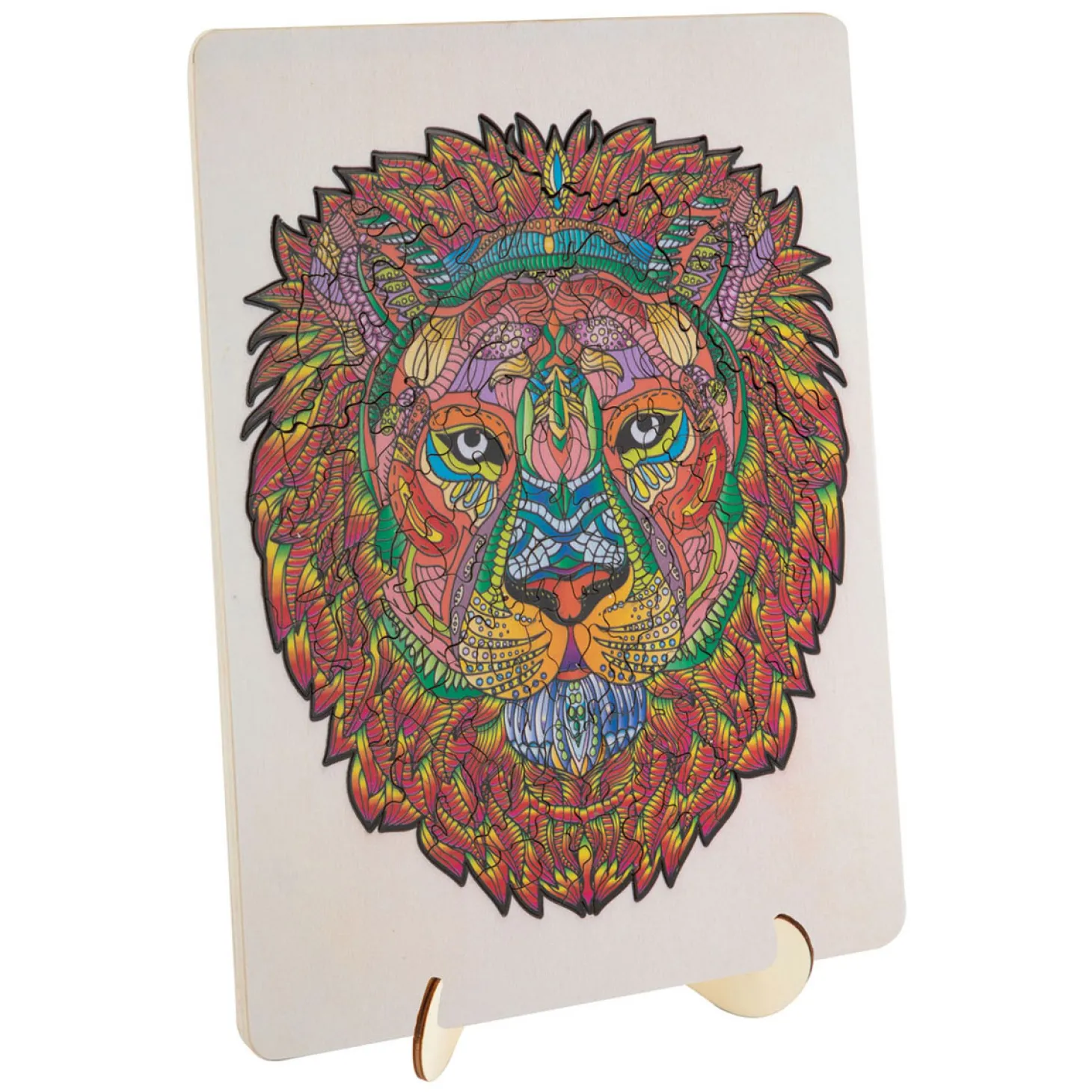 Houten Legpuzzel Leeuw, 140st.