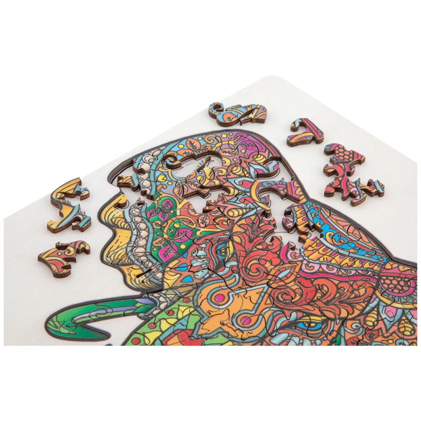 Houten Legpuzzel Olifant, 132st.
