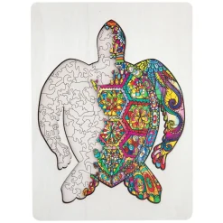 Houten Legpuzzel Schildpad, 130st.