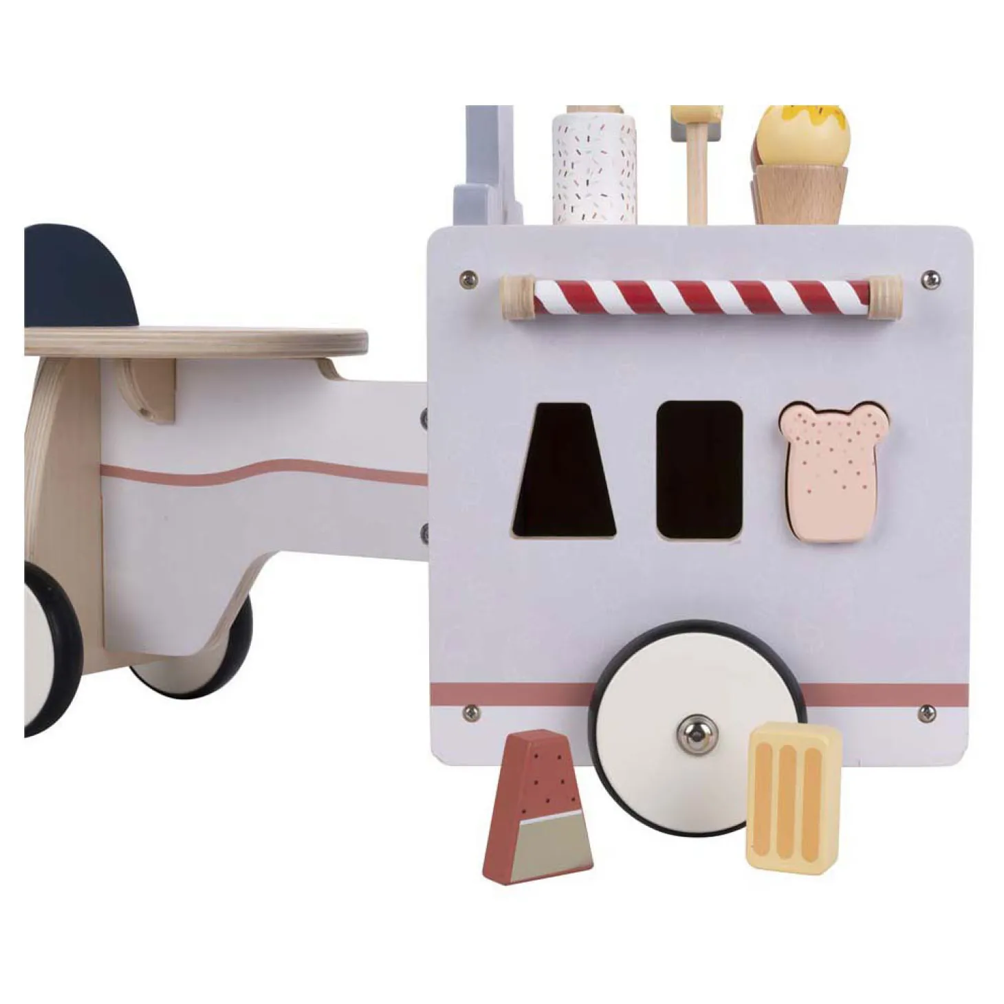 Houten Loopfiets Ijskar Jack & Jacky