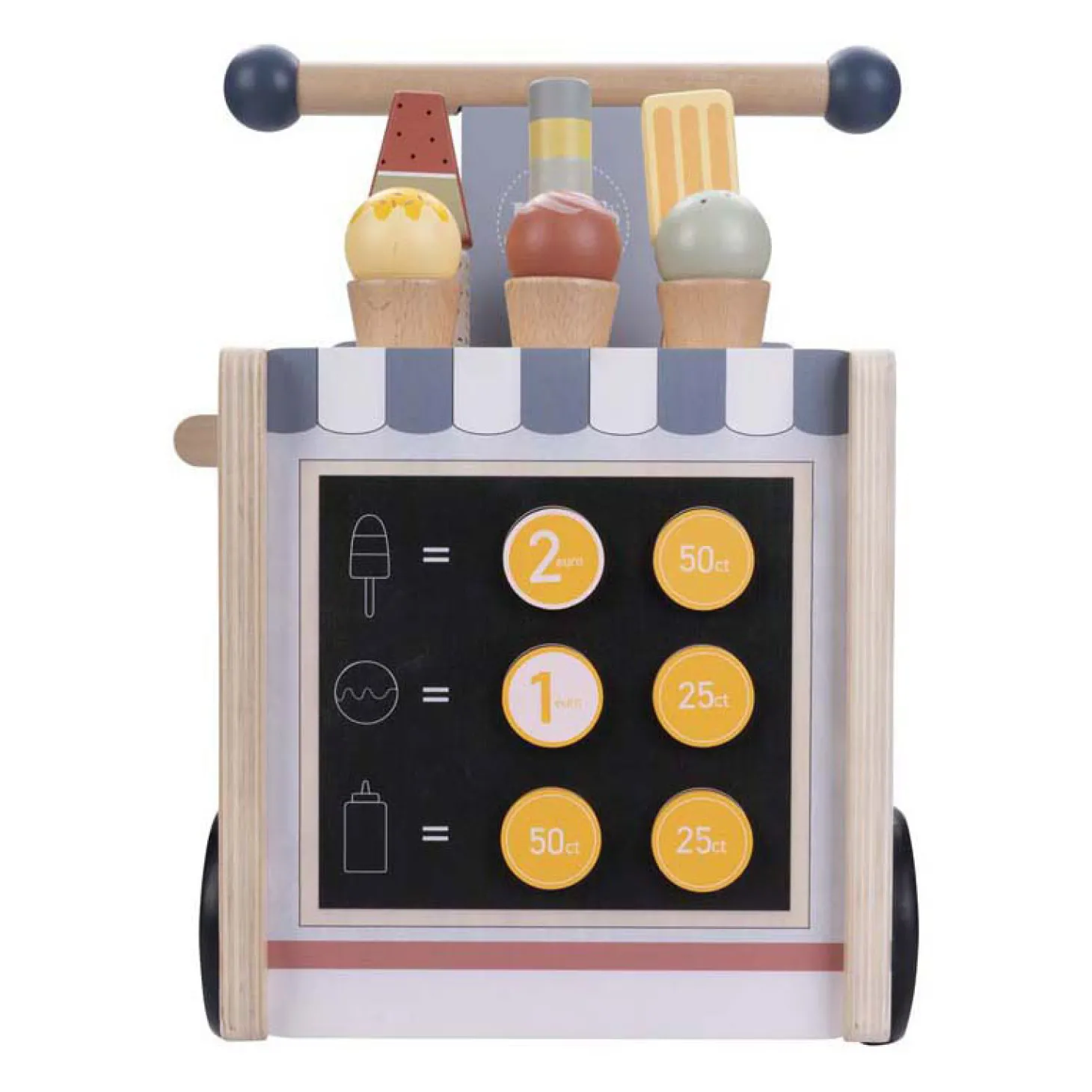 Houten Loopfiets Ijskar Jack & Jacky