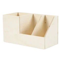 Houten Pennenbak, 3 Vakken