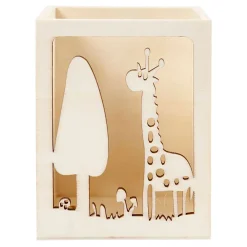 Houten Pennenbakje Giraffe