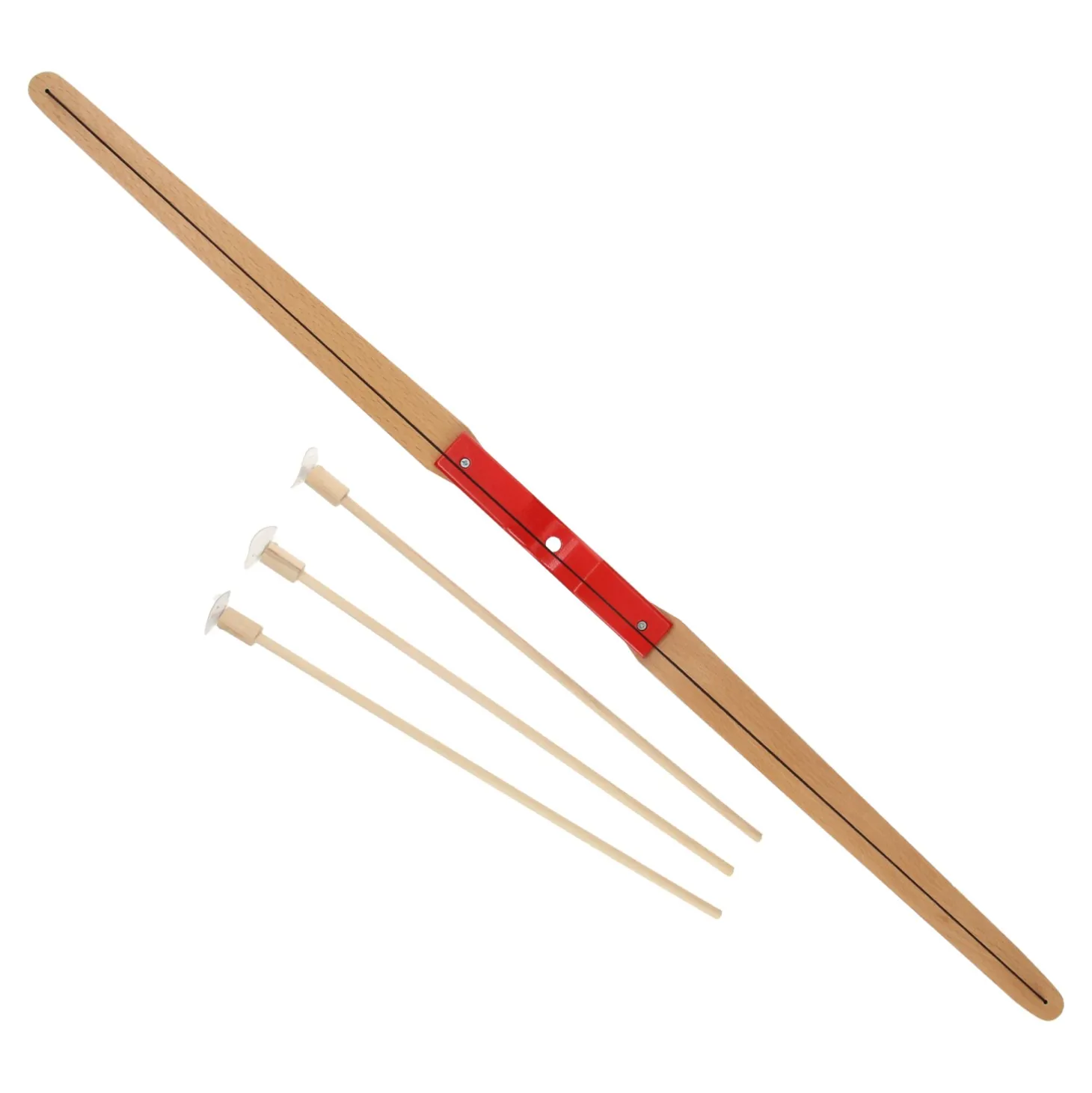 Houten Pijl- en Boogset, 4dlg.