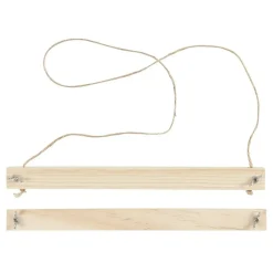 Houten Poster Hanger voor A4 formaat.