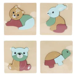 Houten Puzzel Dier