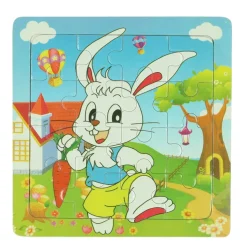 Houten Puzzel Dier, 16st.