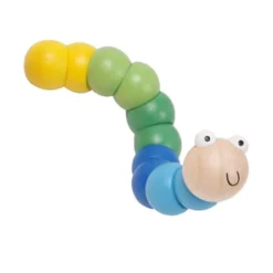 Houten Schakelrups - Blauw