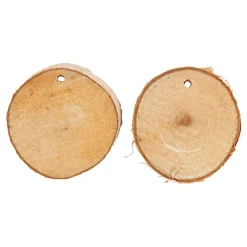 Houten Schijven met Gat, 500 gram